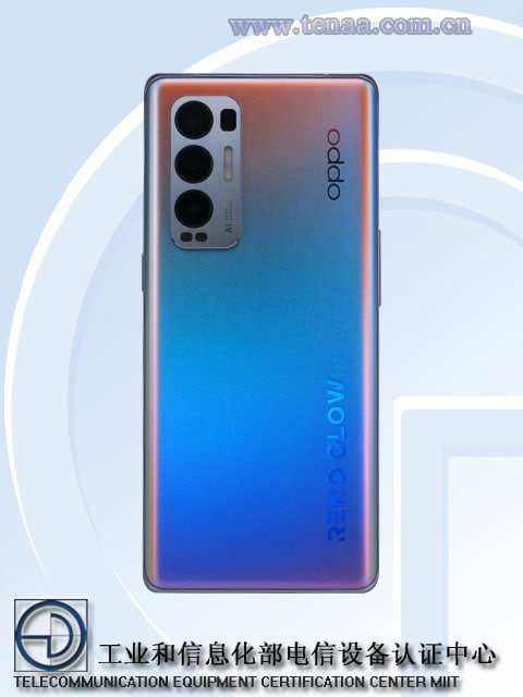 OPPO Reno5 Pro Plus5G TENAA'da Ortaya Çıktı