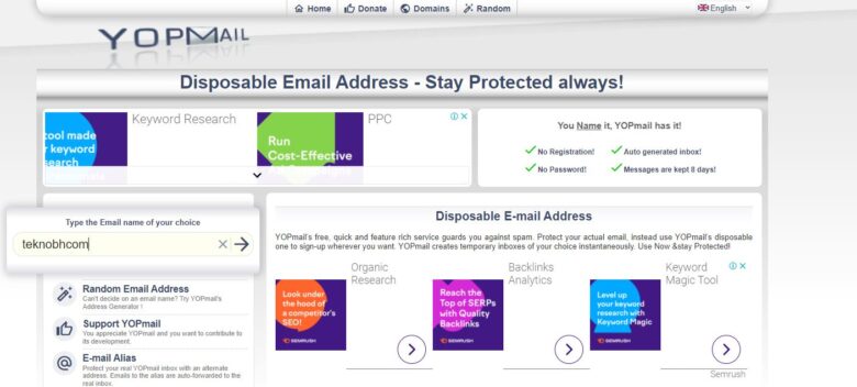 YopMail Nedir? YopMail Hesabı Nasıl Açılır?
