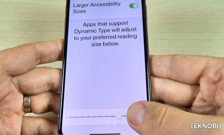 iPhone Yazı Büyütme Nasıl Yapılır? ✔ 2022