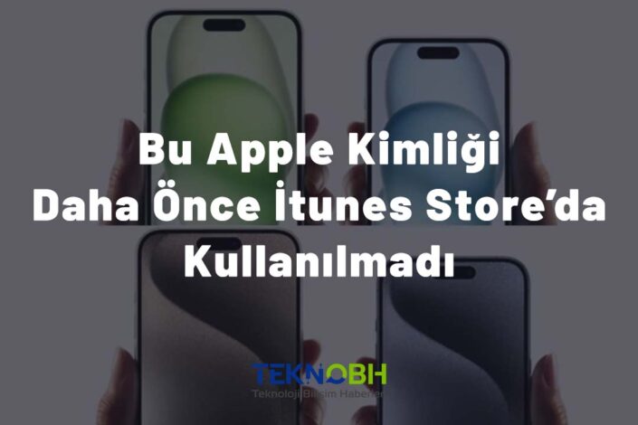 Bu Apple Kimliği Daha Önce İtunes Store’da Kullanılmadı