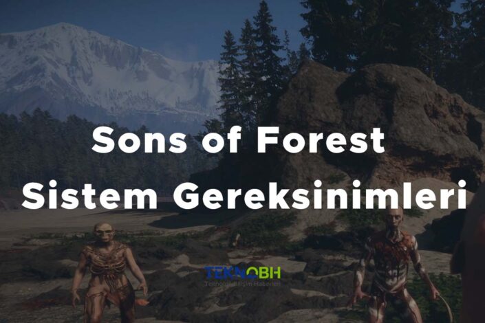 Sons of Forest Sistem Gereksinimleri