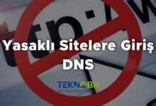 Yasaklı Sitelere Giriş - DNS