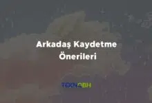 Arkadaş Kaydetme Önerileri