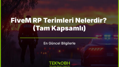 FiveM RP Terimleri Nelerdir? (Tam Kapsamlı)