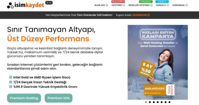 ABD Hosting Çözümlerinde Yüksek Performanslı Altyapı