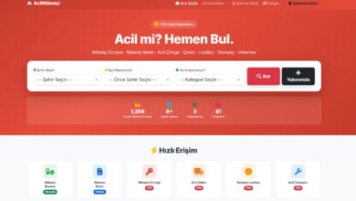 Gece Yarısı Nöbetçi Eczane ve Usta Arama Derdine Son Veren Platform: AcilNöbetçi